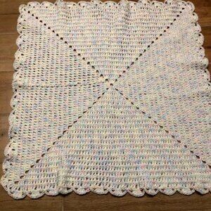 Hand Crocheted Baby Blanket